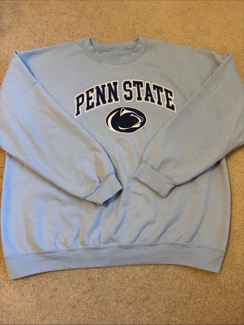 Light Blue Penn State Crewneck Sweatshirt
